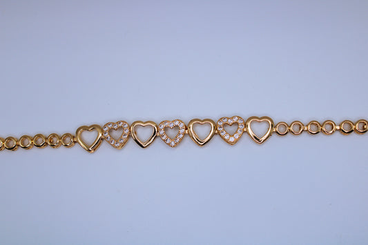 Hearts Bracelet