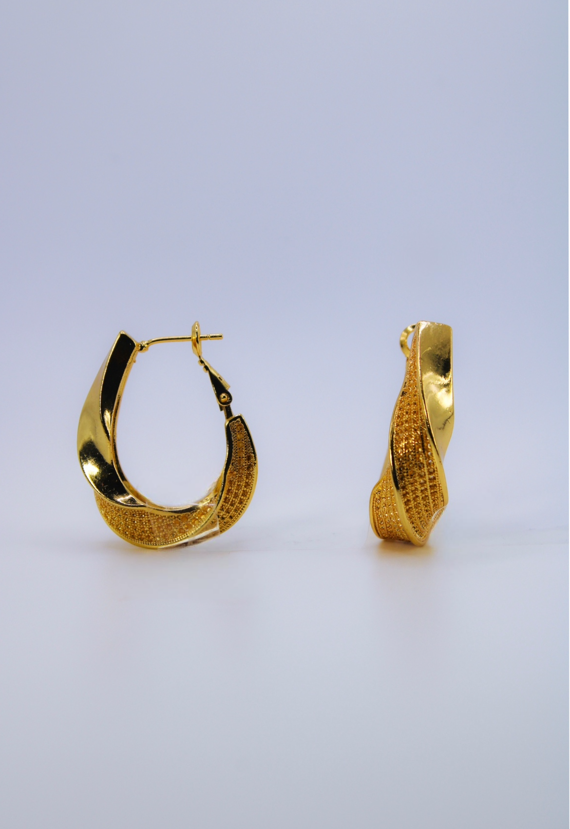 Evelyn Gold Hoops