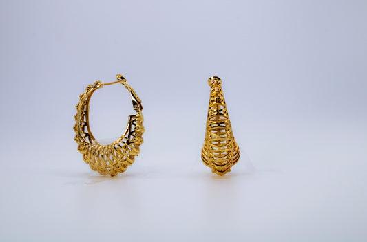 Gianna Gold Hoops