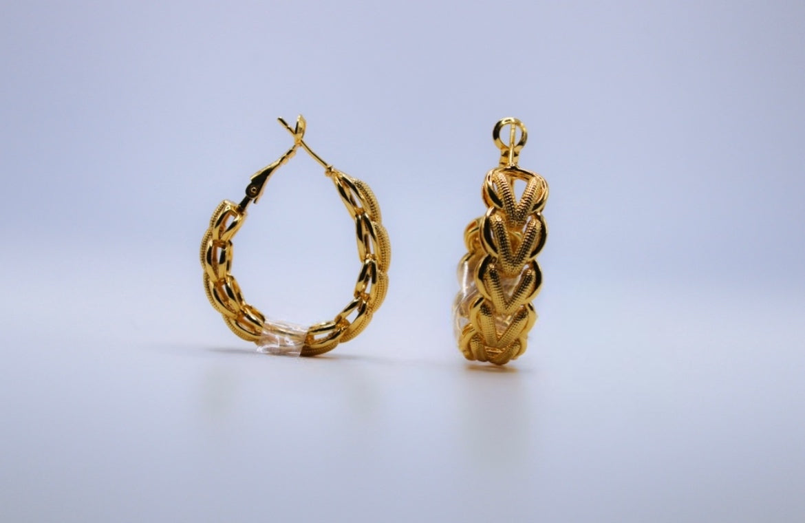 Ophelia Gold Hoops