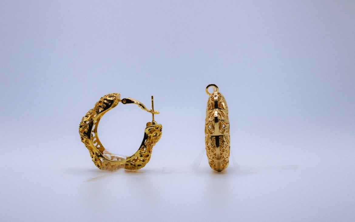 Zuri Gold Hoops