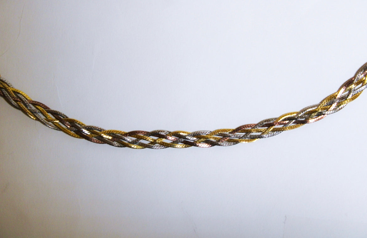 Tricolor Braided Chain