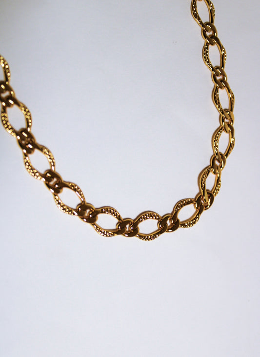 Bubbles Gold Necklace